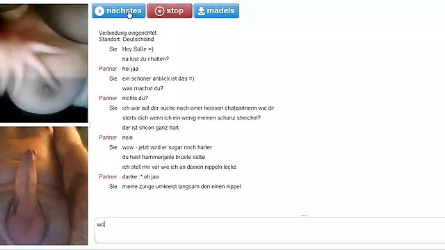 シックな女性caressedのペニスのNegro